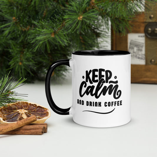 " Keep Calm and Drink Coffee" Mug
