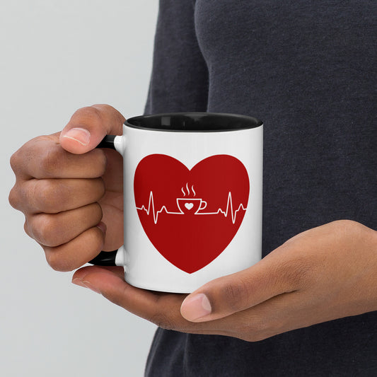 " Coffee Heartbeat" Mug