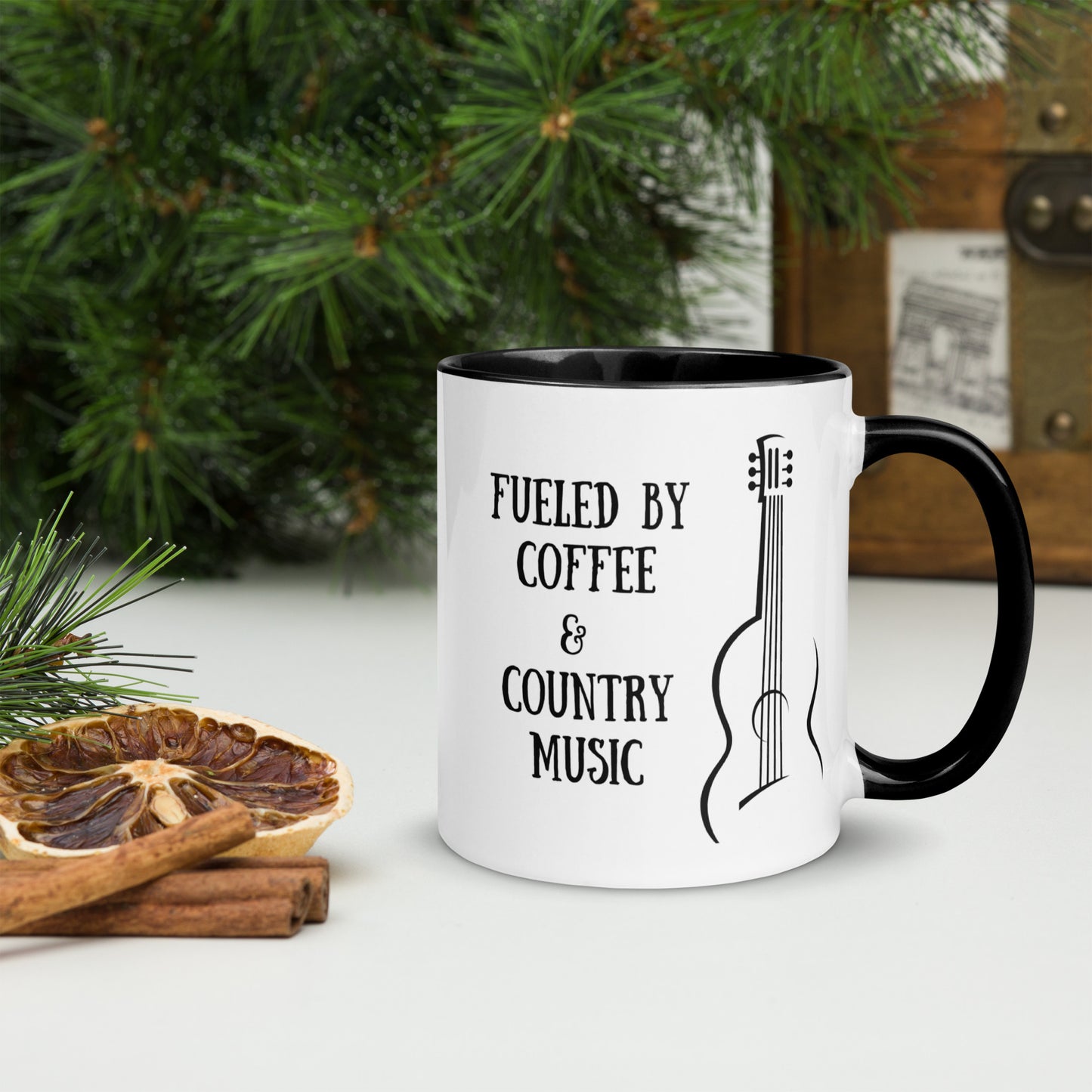 " Fueled by Coffee & Country Music" Mug